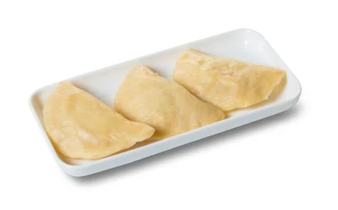 Cooked dumplings Stock Photos