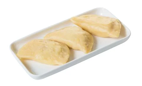 Cooked dumplings Stock Photos