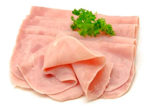 Cooked ham Stock Photos