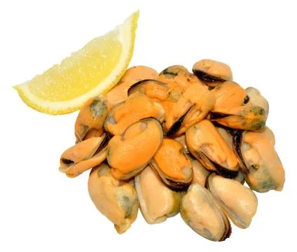Cooked Mussels Stock Photos
