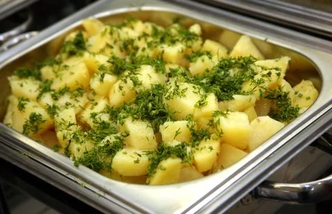Cooked potato Stock Photos