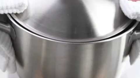 Cooked potatoes being drained Stock Footage 24648030