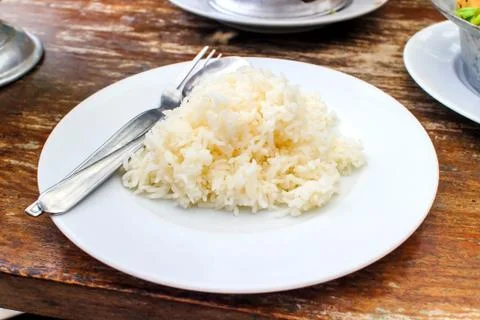Cooked rice Stock Photos
