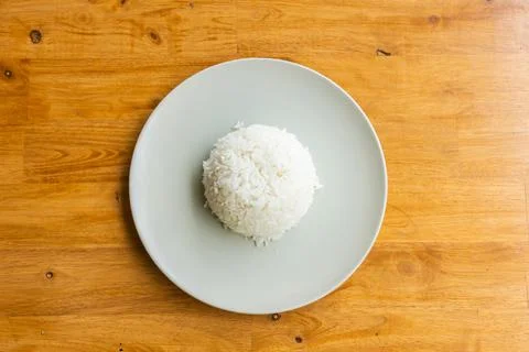Cooked rice Foto stock
