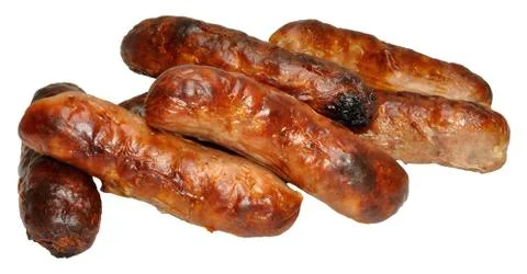 Cooked Sausages Stock Photos
