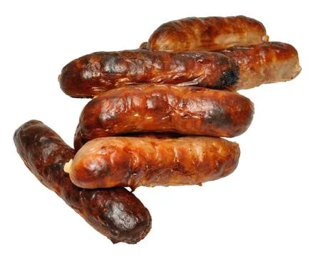 Cooked Sausages Stock Photos