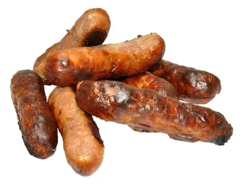Cooked Sausages Stock Photos