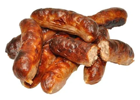 Cooked Sausages Stock Photos