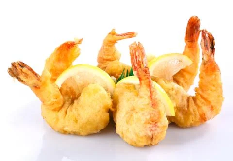 Cooked Shrimp Stock Photos