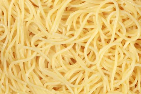 Cooked spaghetti Stock Photos
