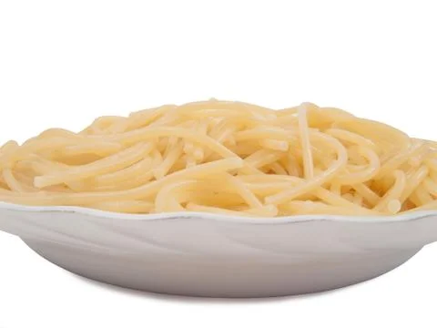 Cooked spaghetti Stock Photos