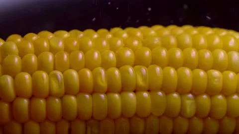 Cooked sweetcorn - homemade cooked corn 스톡 동영상 137917126