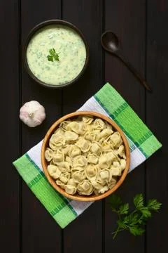 Cooked Tortellini Stock Photos