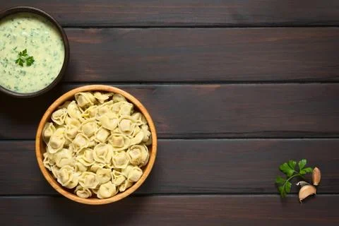 Cooked Tortellini Stock Photos