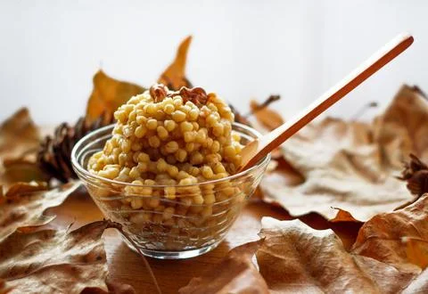 Cooked Wheat Stock Photos