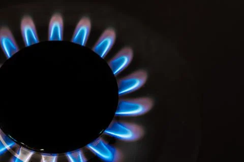 Cooker fire Stock Photos