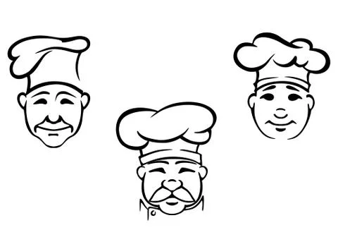 Cookers anf chefs Stock Illustration
