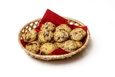 Cookie basket. Stock Photos