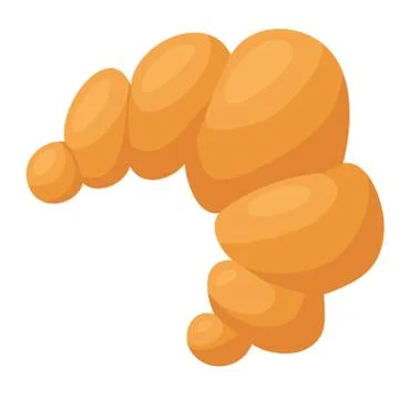 Cookie cake isolated vector イラスト素材