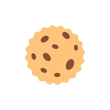 Cookie cartoon isolated. Vector illustration food Stock Illustration