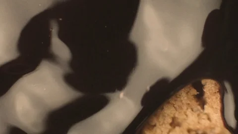 Cookie chocolate chips Stock Footage