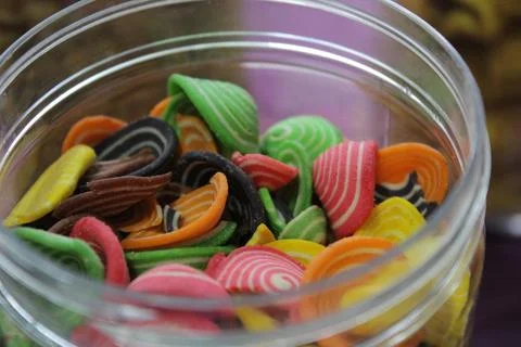 Cookie colorful Foto stock