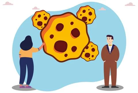 Cookie Concept Illustration Stock Illustration