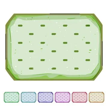 Cookie cracker biscuit cartoon vector graphic Stock Illustration