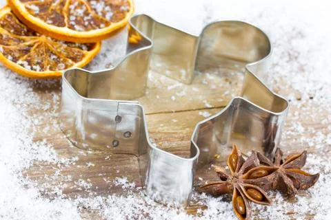 Cookie cutter man Stock Photos