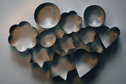 Cookie Cutter Shapes Stock Photos