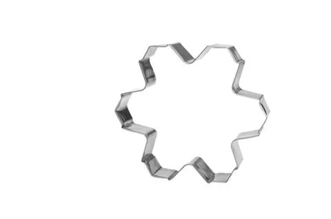 Cookie cutter on a white background. Isolate Stock Photos