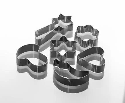 Cookie cutters Stock-Fotos