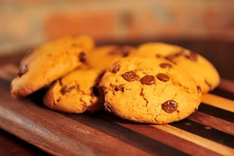 COOKIE DE CHOCOLATE Stock Photos