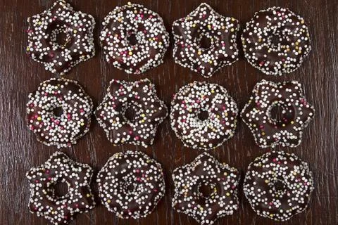 Cookie decoration Stock Photos