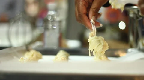 Cookie Dough Stock Footage 46784171