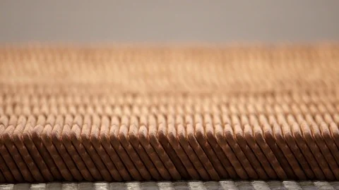 Cookie factory Stock Footage 123569074