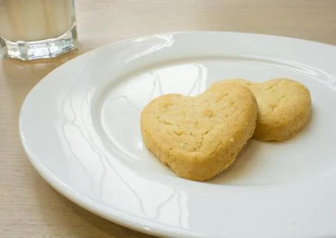 Cookie heart Stock Photos