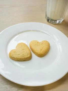 Cookie heart Stock Photos