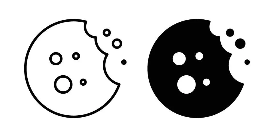 Cookie icon or illustration vector symbols Stock Illustration