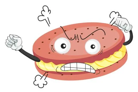 A cookie Stock Illustration