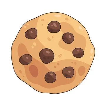 Cookie illustration Stock Illustration
