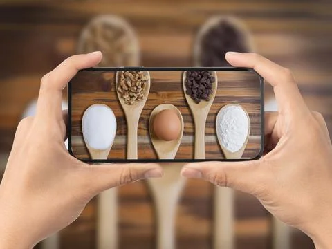 Cookie ingredients Foto stock