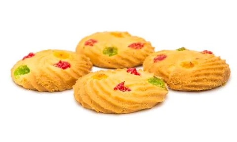 Cookie isolated Stock Photos