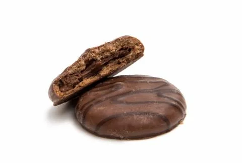 Cookie isolated Foto stock