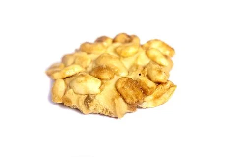 Cookie isolated on white background.  Sweet biscuits. Homemade pastry. Foto stock
