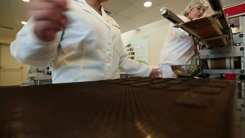 Cookie machine Stock Footage 77047997