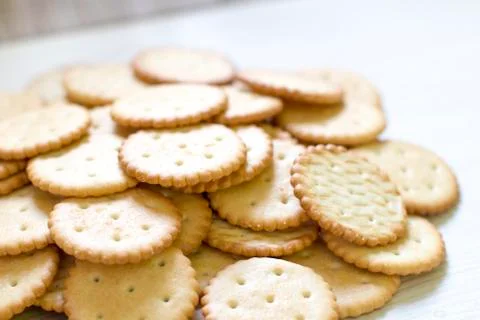 Cookie pattern. culinary background, fresh pastry, confectionery Stock Photos