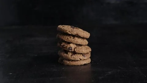 Cookie reverse Stock Footage 222765252
