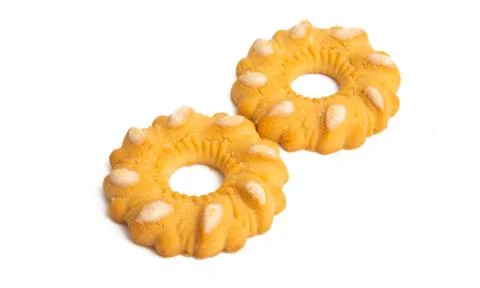 Cookie rings isolated Stock Photos