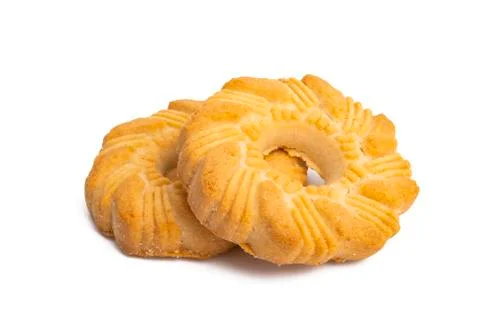 Cookie rings isolated Stock Photos